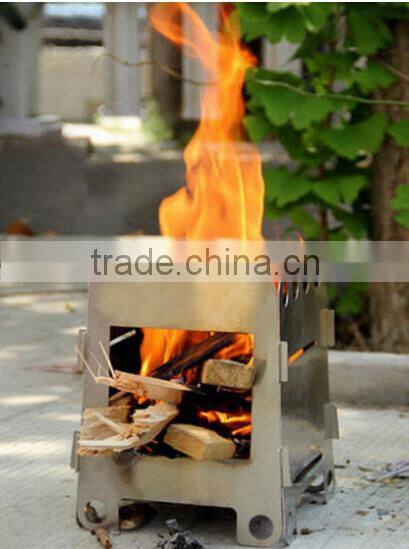 2015 new arrived survival mini Wood Camping Stove for camping
