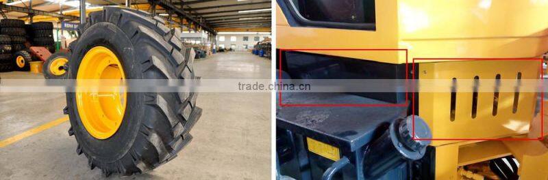 loader attachments with fork snow blower