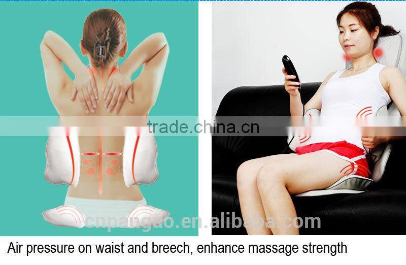 sharper image electric shiatsu massage full body massage mat with heat cussion