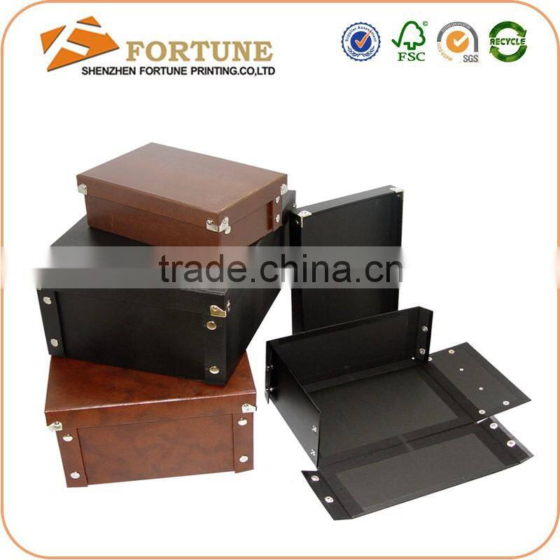 Custom Magnetic Paper Storage Packaging Foldable Box Wholesale