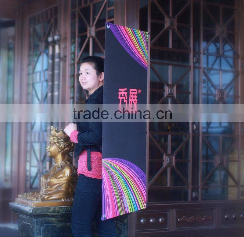 Economical Backpack Harness Knapsack X banner Advertising display exhibition Stand