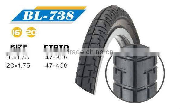 16 INCH 1.75 BMX BIKE TYRE /20 INCH 1.75 BMX BICYCLE TIRES