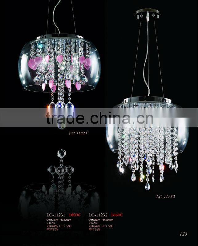2013 New design pendant lamp LC11221 crystal