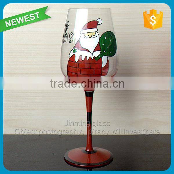 Party Decorative Glass Wine Cup Long Stem Drinking Wine Glass Cup Goblet High Quality Stemware Wine Cup Glass