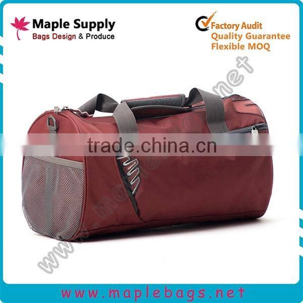 Cylinder Shape Sports Bag for Baskball and Soccer
