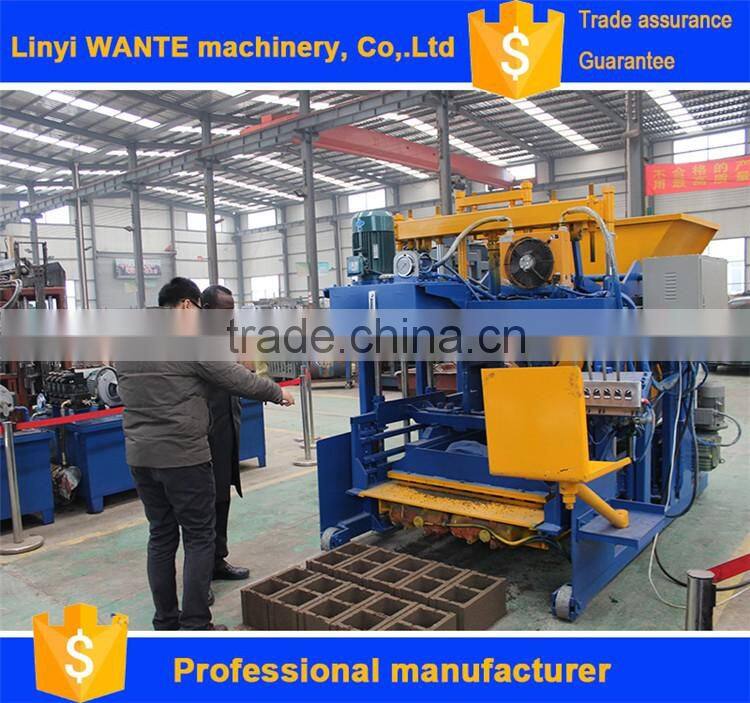 2015 Trade Assurance WT10-15 germany automatic cement block making machine price