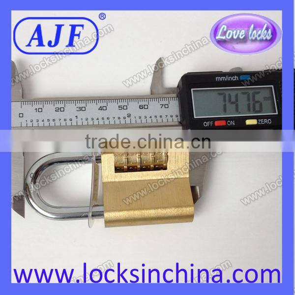 40mm AJF High Quality and Security Password Number Brass Padlocks with best price
