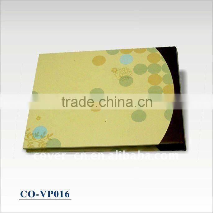 Novelty Paper wedding/ family Photo adhesive paper photo book with Music full with love photo frame