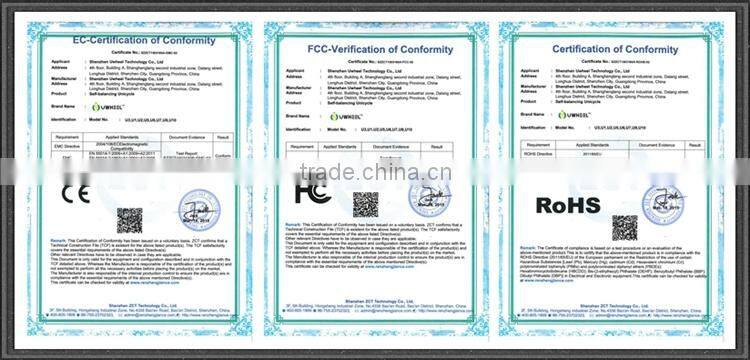 Fashion design intelligent electric balance car / 2 wheel stand up electric scooter