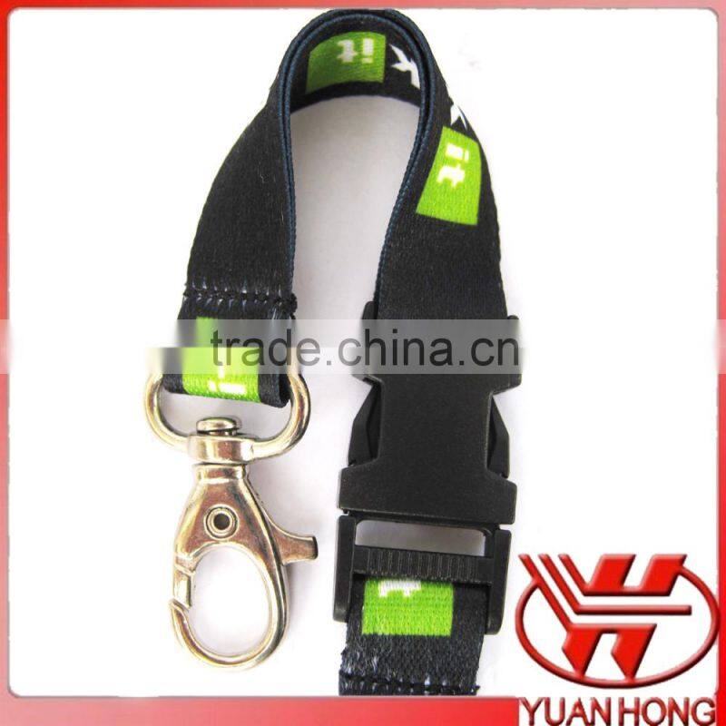 Personalized custom logo sublimation lanyard