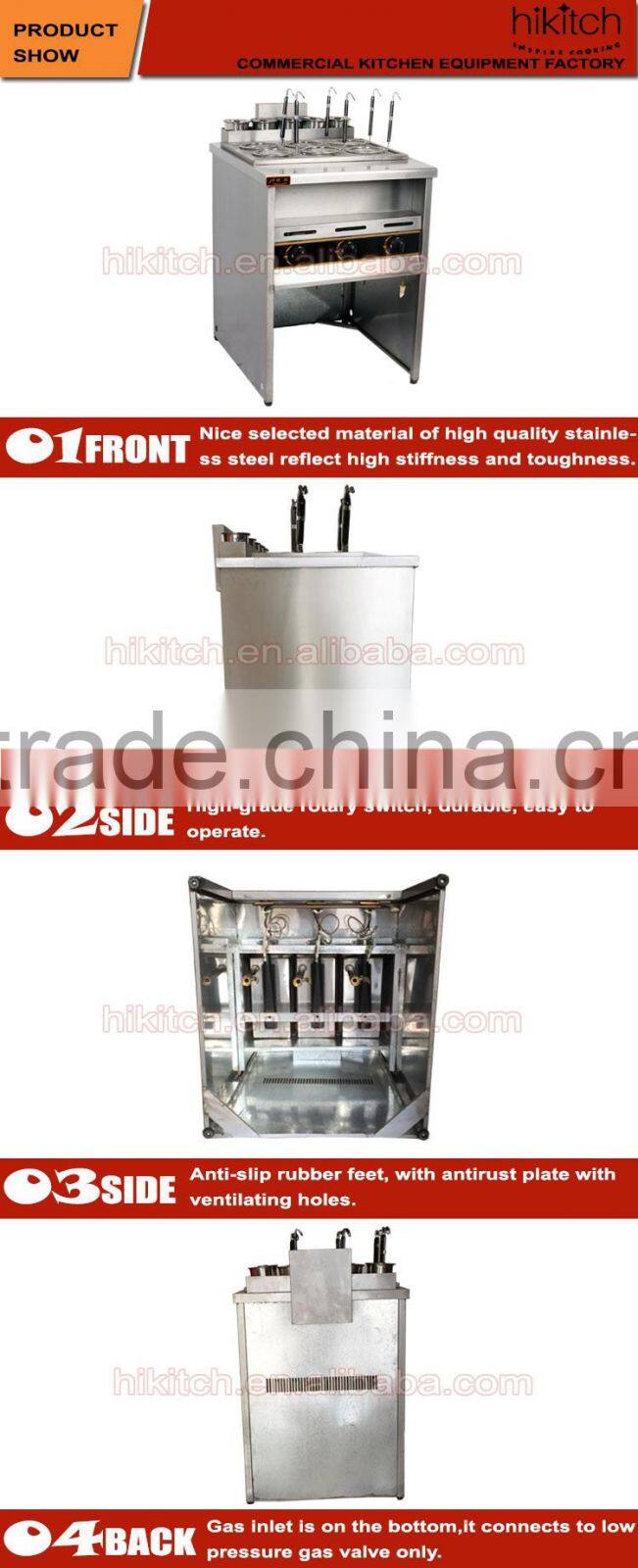 LPG Gas Noodle Cooker/ Gas Pasta cooker/ High quality gas pasta cooker