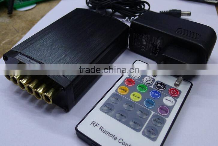 7W LED 20key RF RGB light engine AC110-265V input with 6 holes output