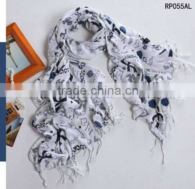 floral printed pashmina scarf 17