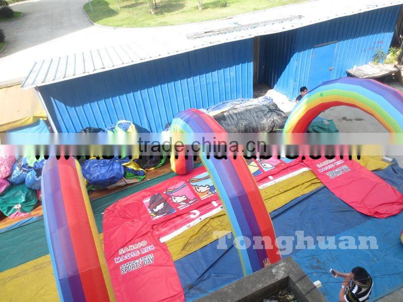 inflatable rainbow arch hzt001