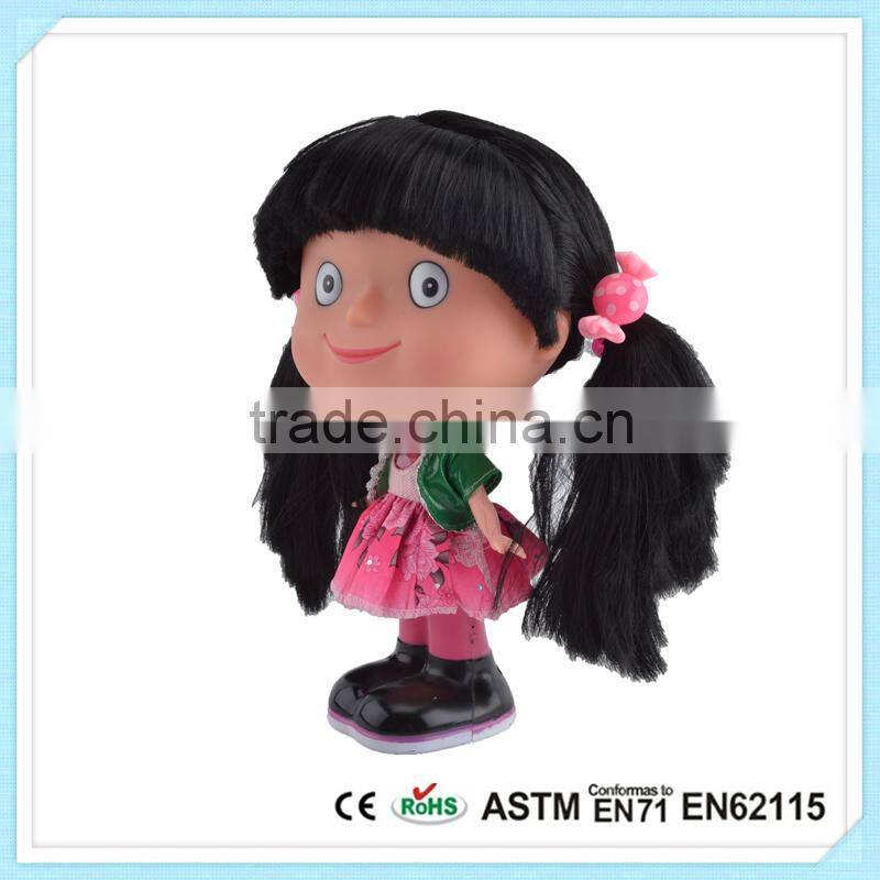 Lovely baby toys fashion doll with music IC girl toys promotion toy