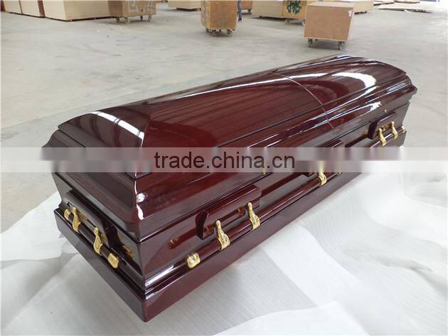 wood coffin casket box