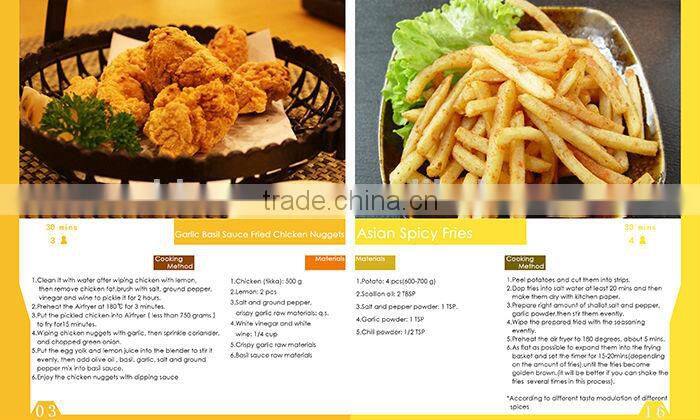 2014 New Design Oil Free Deep Fryer