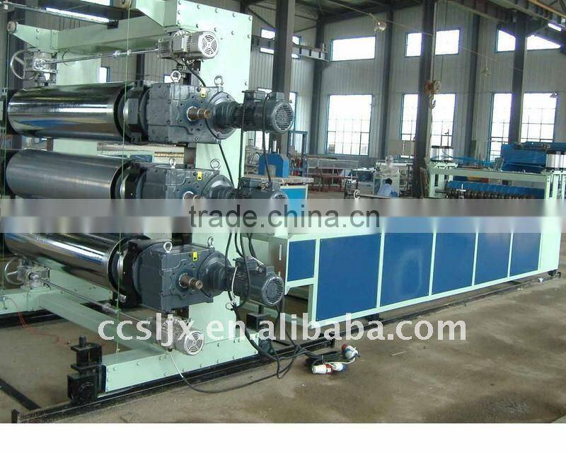 CE SGS ISO9001 high performance plastic calender