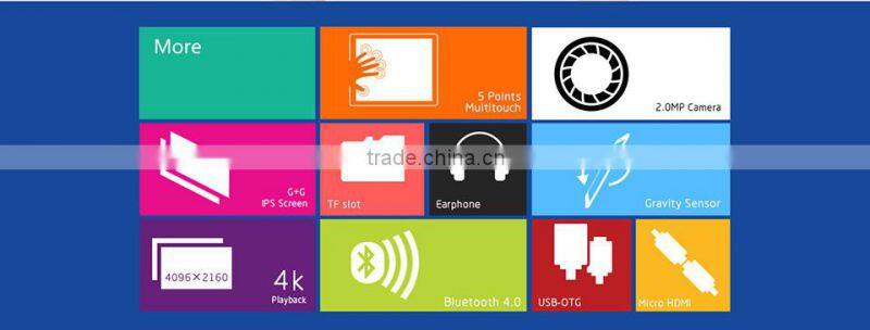 8" Plus Dual Boot Tablet PC Intel Atom 5 Z8300 1.44GHz 2GB 32GB WGA IPS Screen Bluetooth 4.0 HDMI Bluetooth 4.0