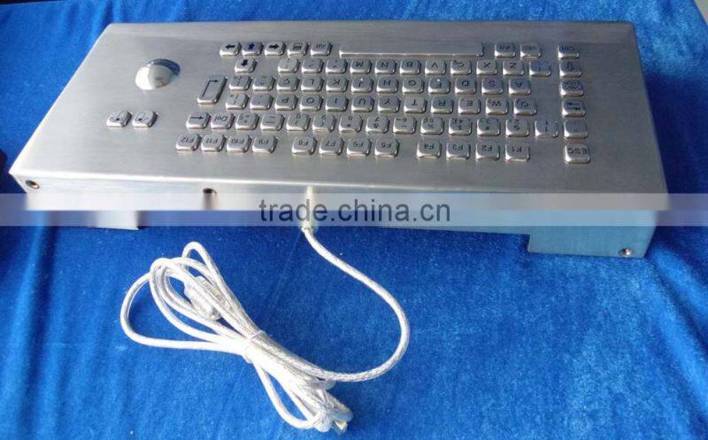 IP65 with trackball ESD mechanical Keyboard USB Steel