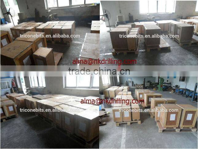 Drilling rock bit with hot size 9 7/8" TCI tricone bit