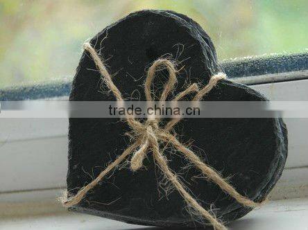 Christmas promotion gifts slate heart wedding heart hang gift