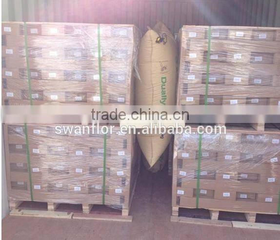 wood looking indoor using waterproof Loose lay vinyl floor plank