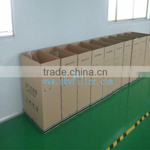 H14 Mini-pleat HEPA Filter for food clean room