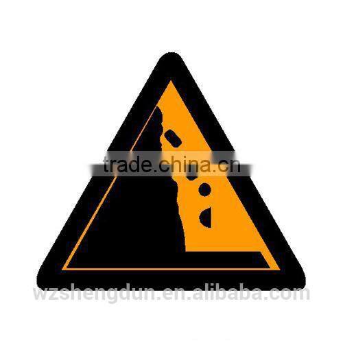 .Hot sale high quality Reflective aluminium warning signs safety signs,notice signs customized, caution failing rock