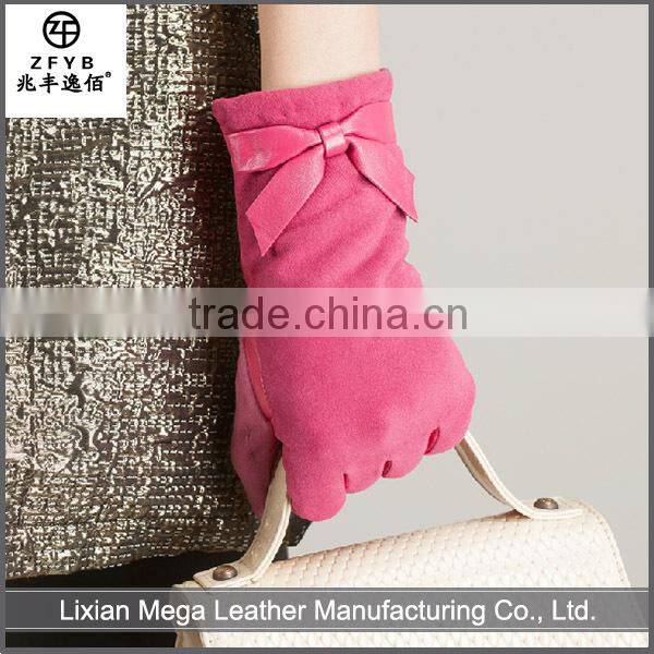 New design fashion low price Cheap Faux Leather Gloves