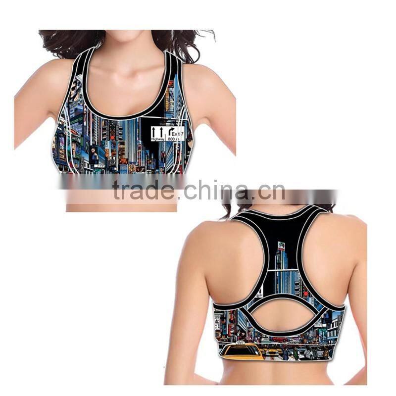 (OEM/ODM Factory) custom made sports bra