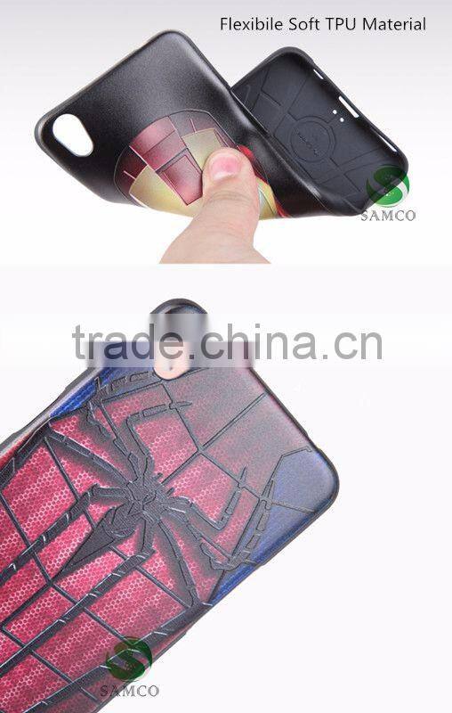 Samco Fashion Sublimation Printing Flexible Soft TPU Cell Mobile Phone Case for OPPO R9 Plus