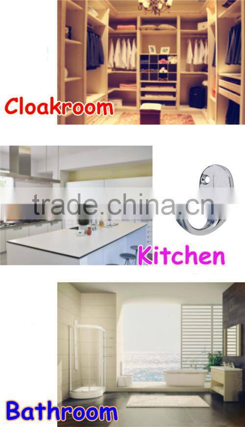 Household hardware single wall-mounted hook