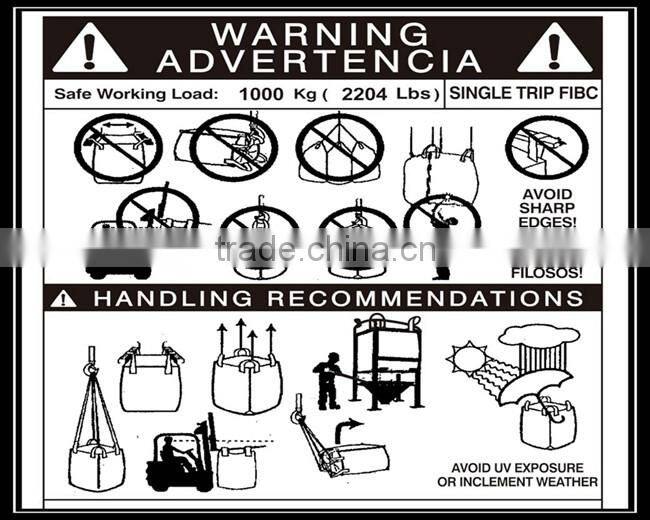 certificated top skirt big bag manufacturer