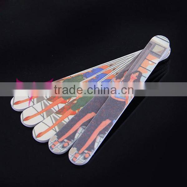 Fashion lady printing 150/150 High level Nail File