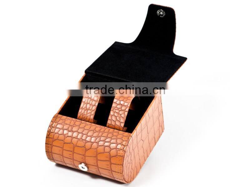 High End Leather Watch Box ,Leather Gift Box For Watch Packaging(SJ_60010-2)