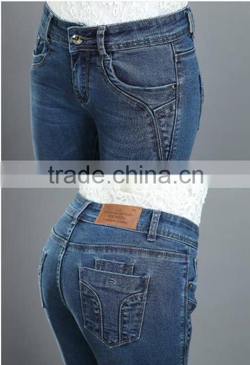 Hot-selling elegant autumn high quality women skinny jean
