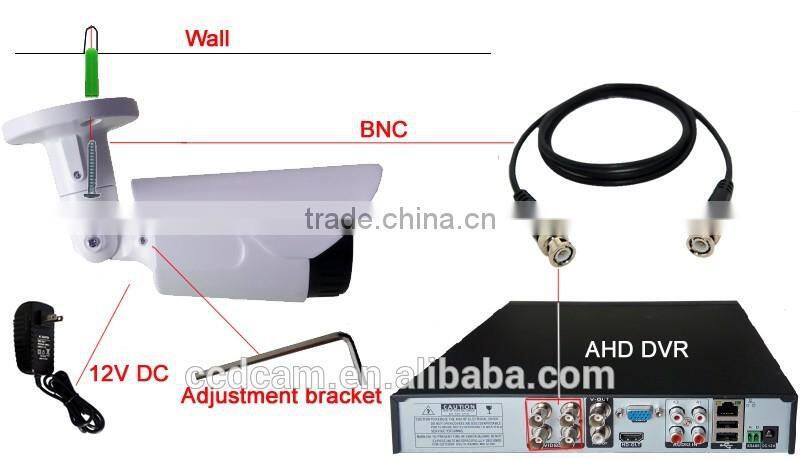 HD 1080P TVI Camera IR Night Vision Onvif P2P 1MP Digital 2MP Security Camera Outdoor