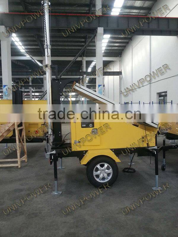 24V solar power light tower