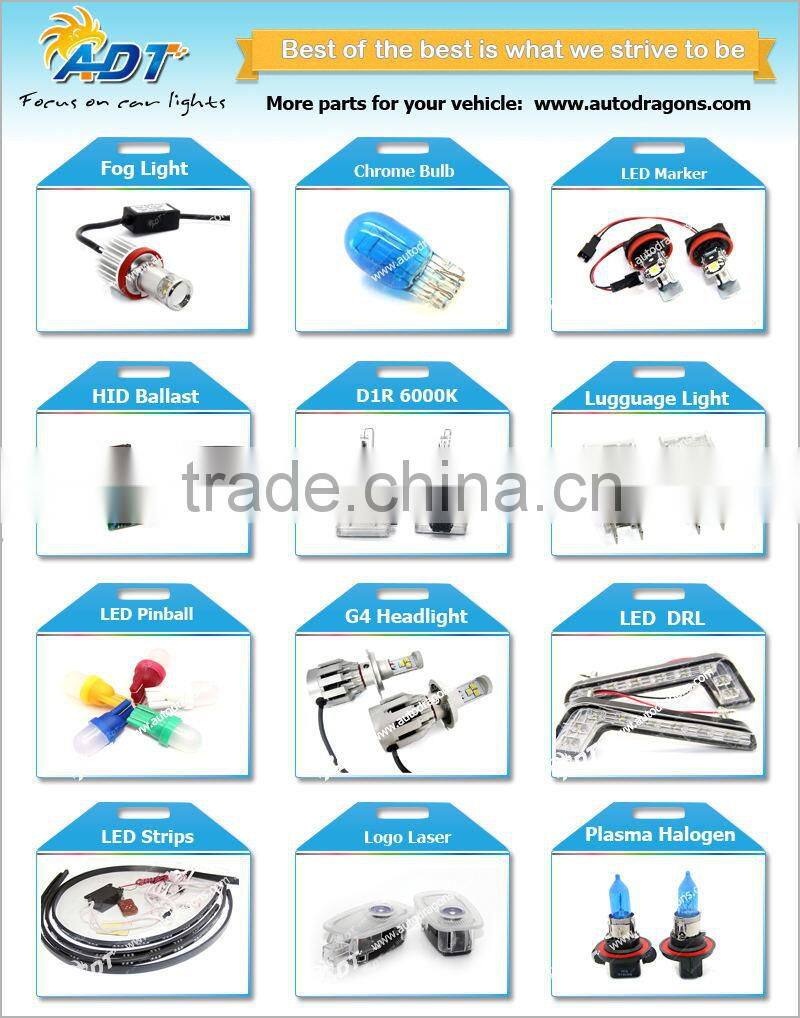 2X Bright 6LED 12V Super White Car Driving Lamp Fog DRL Daytime Running Light