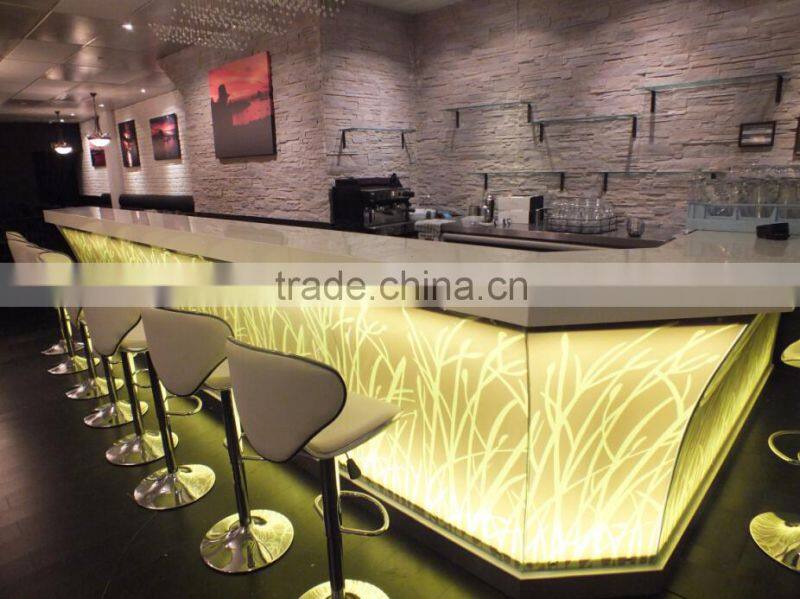 commercial bar counters for wine club