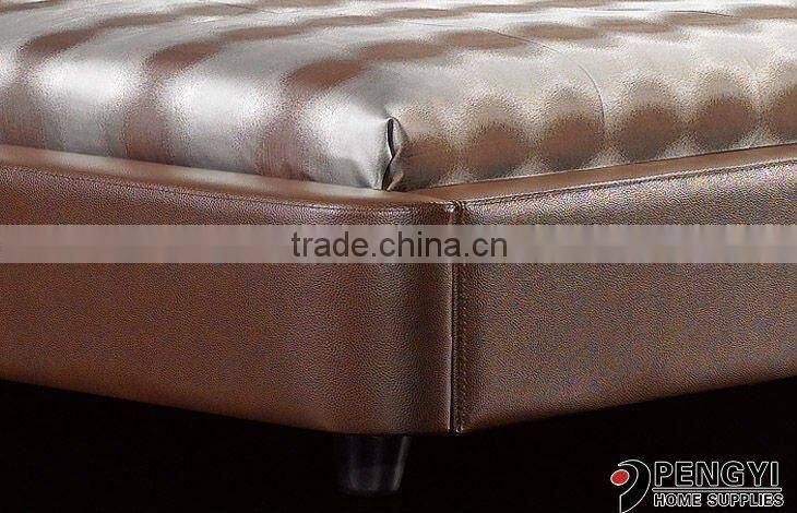 Newest design bedroom furniture queen modern bed