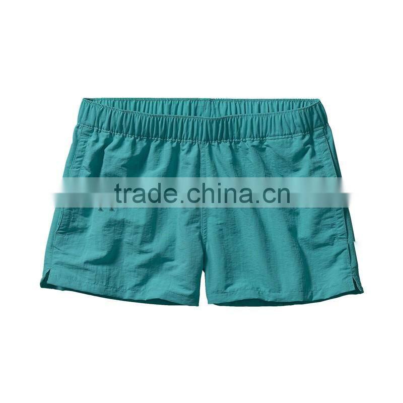Wholesale 2016 Factory Custom Nylon Shorts For Woman