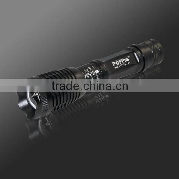 Alibaba wholesale aluminum 10w rechargeable led flash light