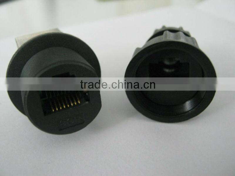 chogori USB connector, fiedld isntallable lock bayonet 180degree Circular USB waterproof connector