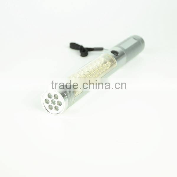 Portable 0.3W emergency Flashlight Aluminum Alloy Flashlight torch light