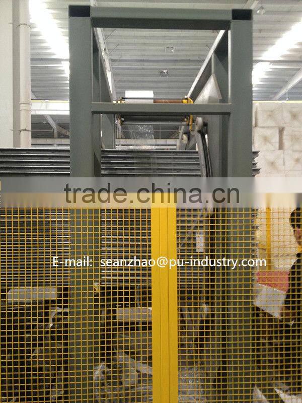 continuous color steel polyurethane sandwich panel production machine