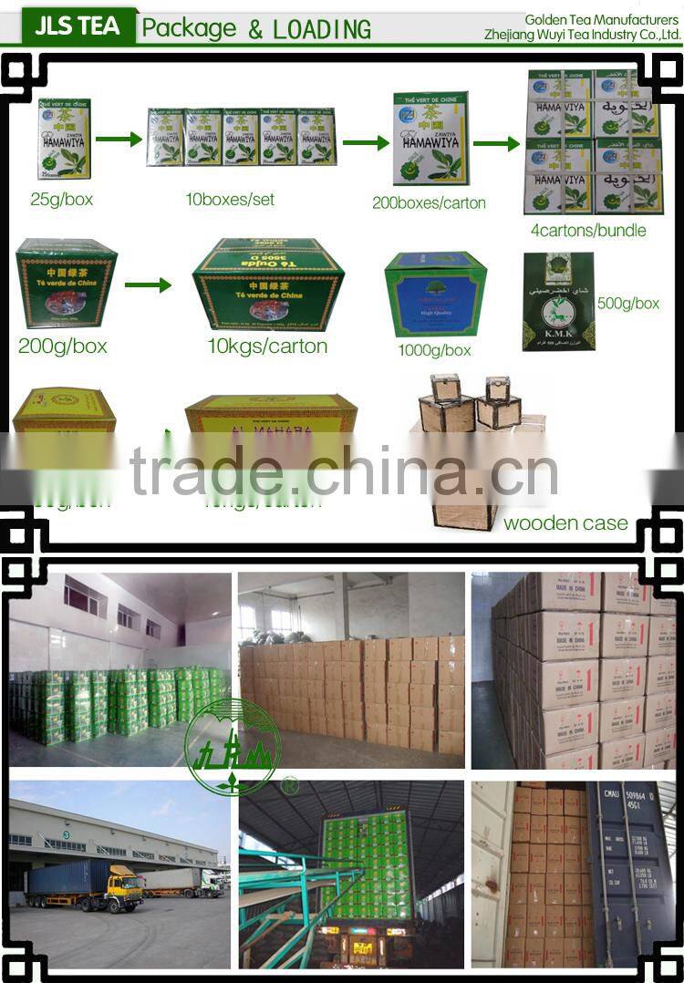 Good Reputation High Quality Alibaba Suppliers cheap green tea/green tea producers