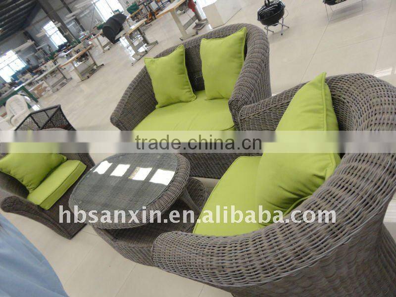 2011 newest rattan sofa set