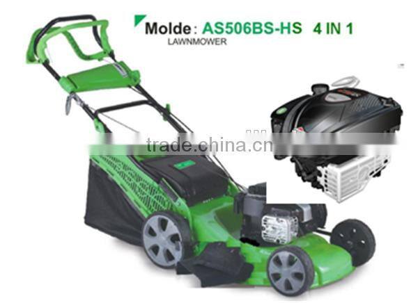 8inch front 10inch back 190cc Self-propelled garden lawn mower